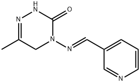 (E)-4,5-Fihydro-6-methyl-4-((3-pyridinylmethylene)amino)-1,2,4-triazin-3(2H)-one(123312-89-0)